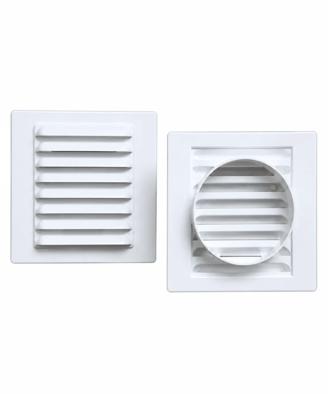Grade de Ventilação Encaixe 14,5x14,5 cm para Tubo 100 mm