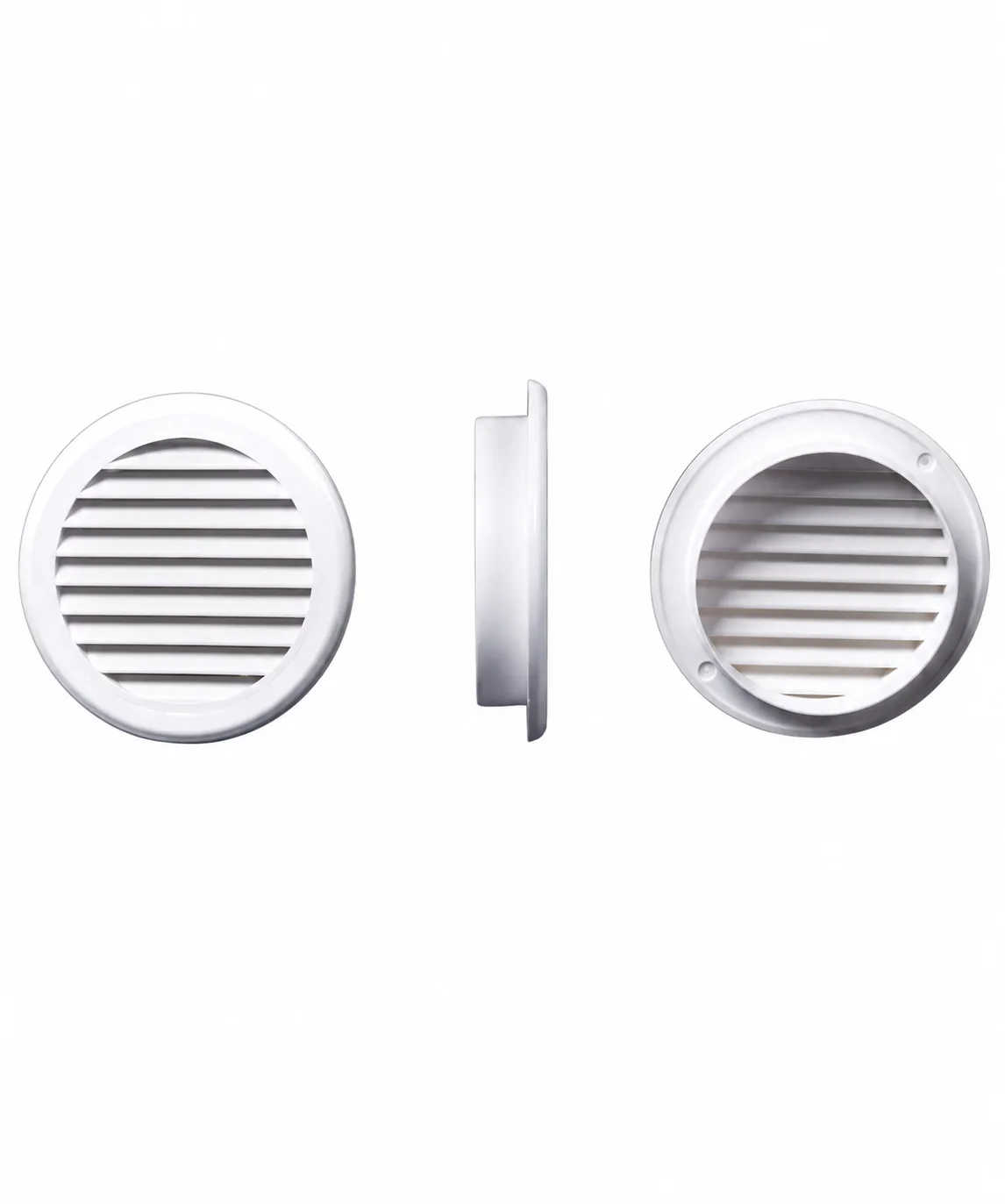 Grade de Ventilação Redonda D5 / D7,5 cm para Armários