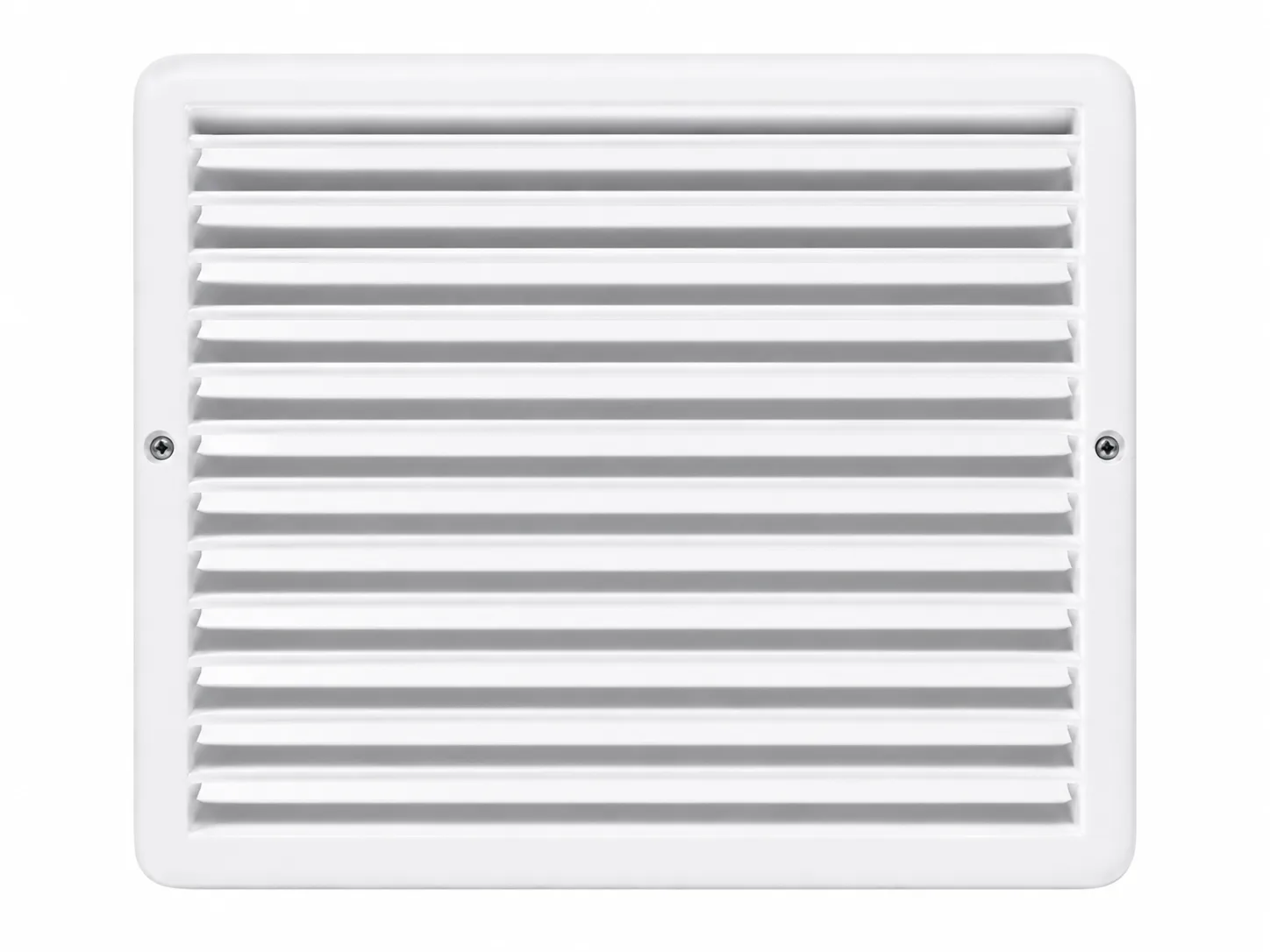 Grelha de Ventilação em ABS Branco com Proteção UV 20x20 cm